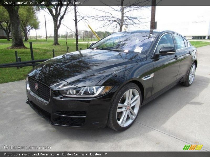 Narvik Black / Ebony 2018 Jaguar XE 30t Prestige