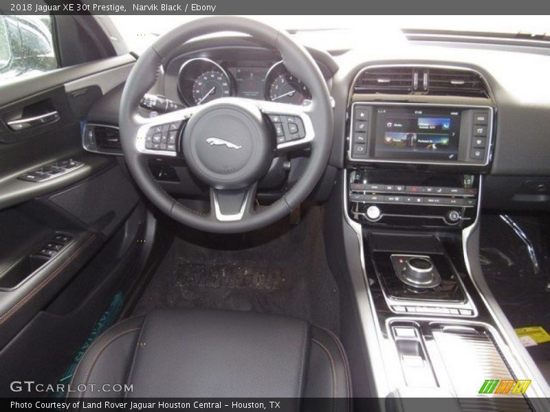 Narvik Black / Ebony 2018 Jaguar XE 30t Prestige