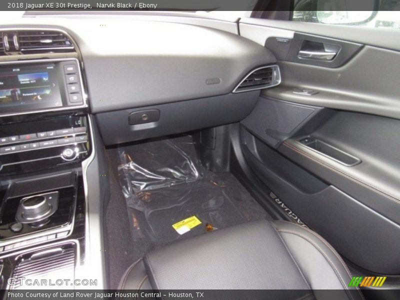Narvik Black / Ebony 2018 Jaguar XE 30t Prestige
