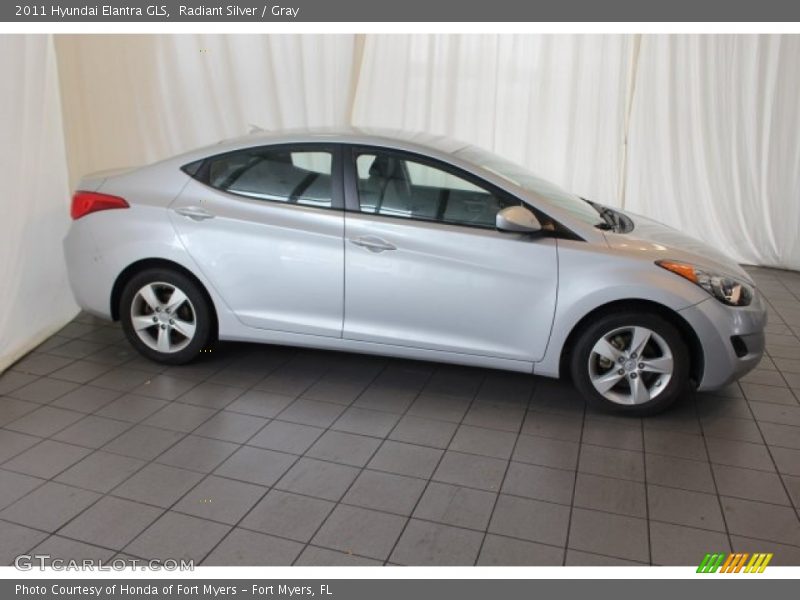 Radiant Silver / Gray 2011 Hyundai Elantra GLS