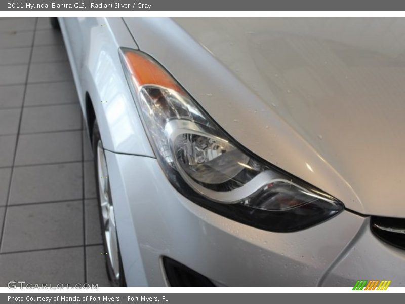 Radiant Silver / Gray 2011 Hyundai Elantra GLS