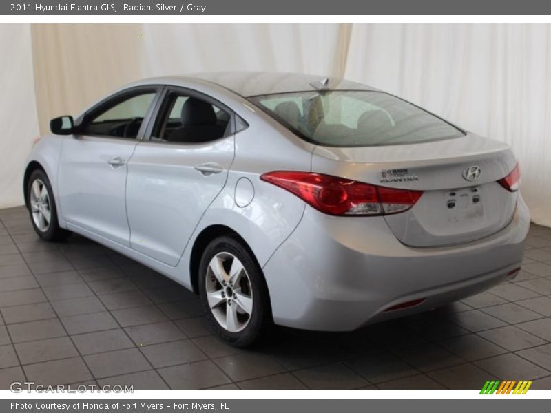 Radiant Silver / Gray 2011 Hyundai Elantra GLS