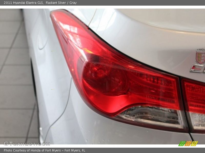 Radiant Silver / Gray 2011 Hyundai Elantra GLS