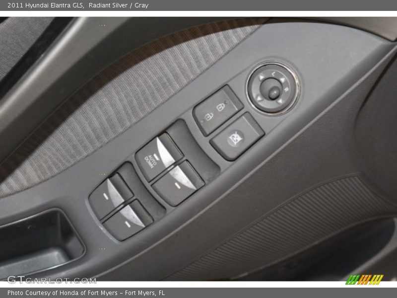 Radiant Silver / Gray 2011 Hyundai Elantra GLS