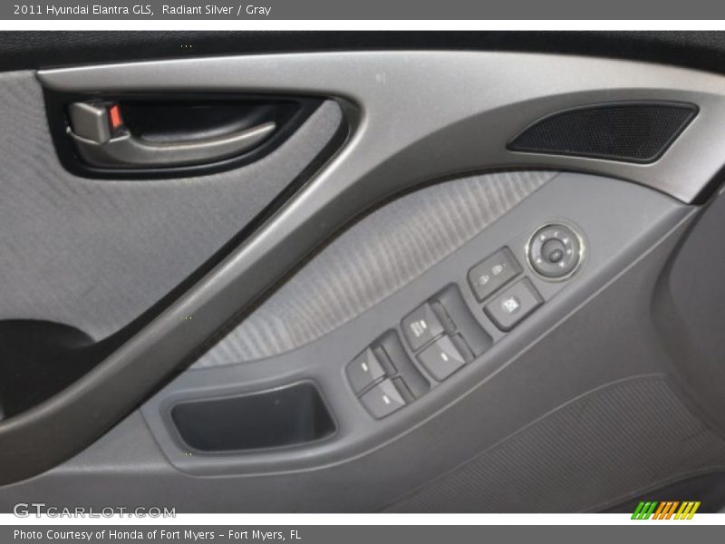 Radiant Silver / Gray 2011 Hyundai Elantra GLS
