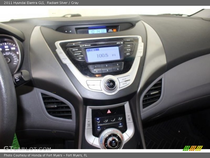 Radiant Silver / Gray 2011 Hyundai Elantra GLS