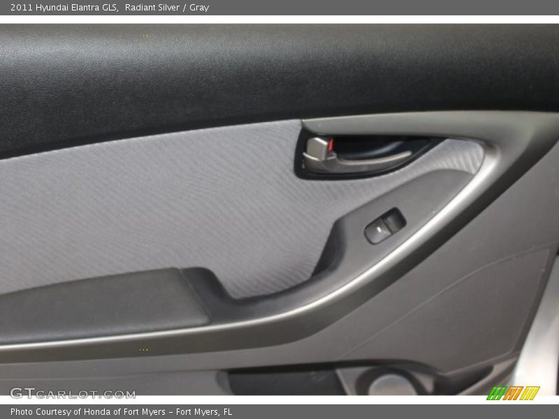 Radiant Silver / Gray 2011 Hyundai Elantra GLS