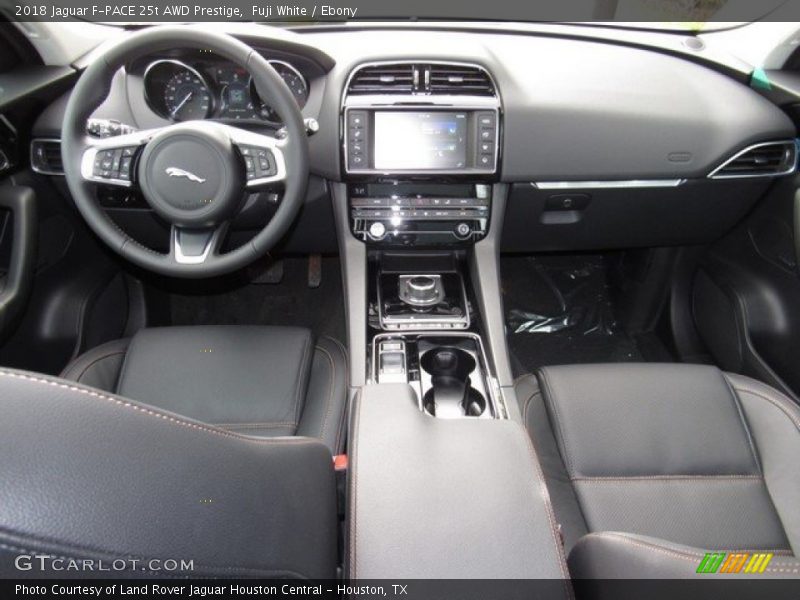 Fuji White / Ebony 2018 Jaguar F-PACE 25t AWD Prestige
