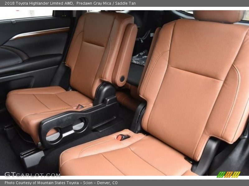 Predawn Gray Mica / Saddle Tan 2018 Toyota Highlander Limited AWD