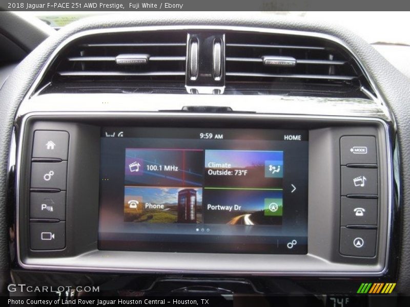 Fuji White / Ebony 2018 Jaguar F-PACE 25t AWD Prestige
