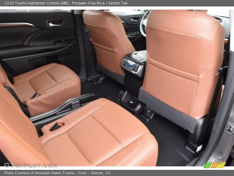 Predawn Gray Mica / Saddle Tan 2018 Toyota Highlander Limited AWD