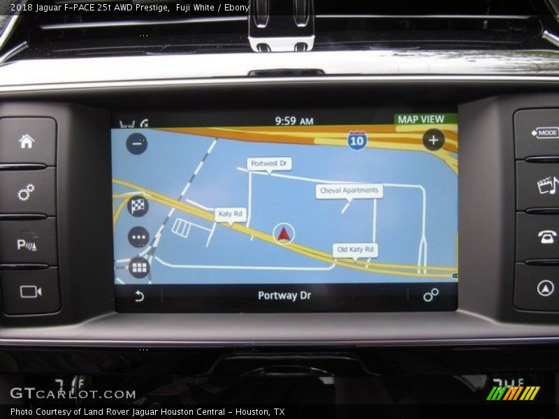 Fuji White / Ebony 2018 Jaguar F-PACE 25t AWD Prestige