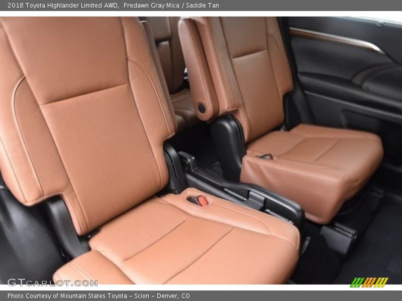 Predawn Gray Mica / Saddle Tan 2018 Toyota Highlander Limited AWD