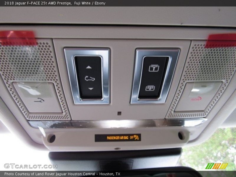 Fuji White / Ebony 2018 Jaguar F-PACE 25t AWD Prestige