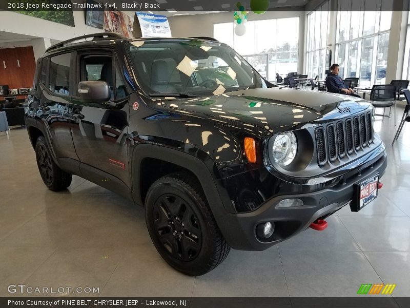 Black / Black 2018 Jeep Renegade Trailhawk 4x4