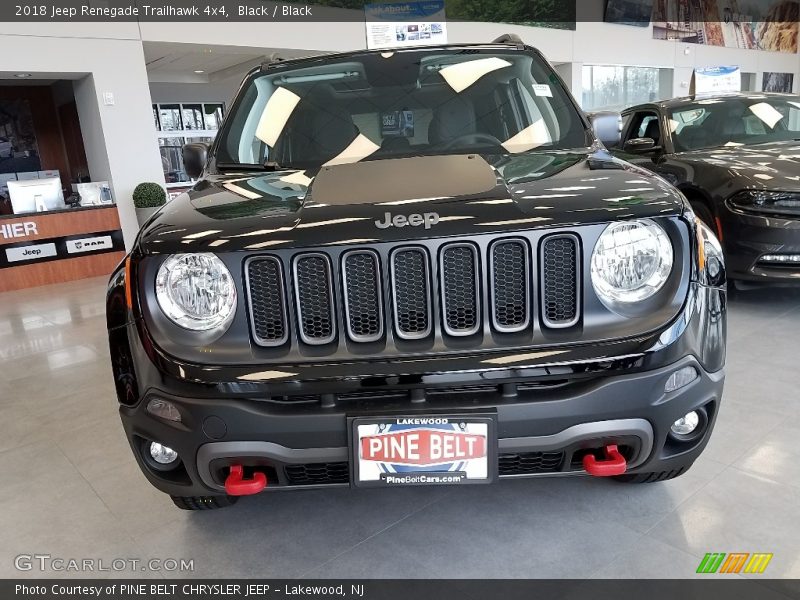 Black / Black 2018 Jeep Renegade Trailhawk 4x4