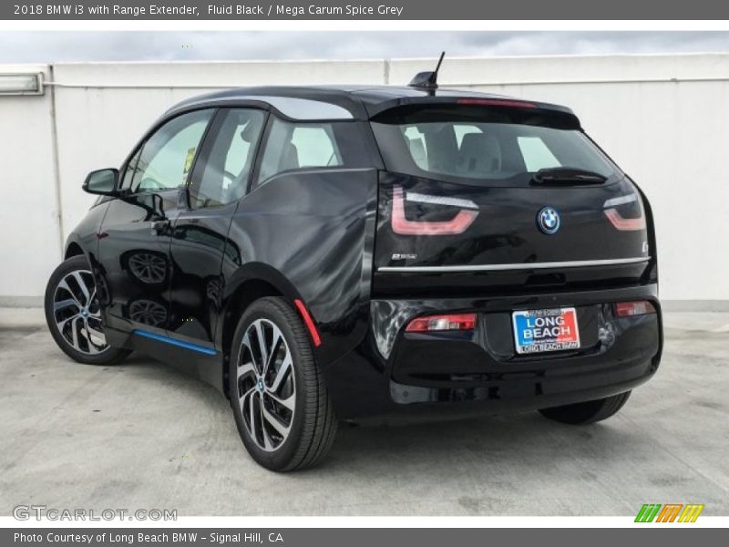 Fluid Black / Mega Carum Spice Grey 2018 BMW i3 with Range Extender