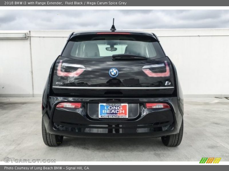 Fluid Black / Mega Carum Spice Grey 2018 BMW i3 with Range Extender