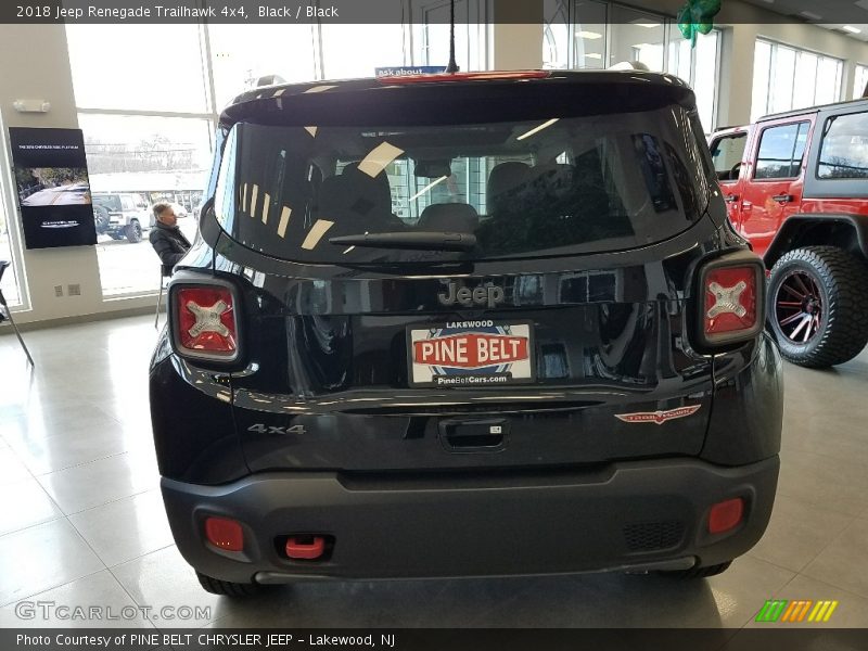 Black / Black 2018 Jeep Renegade Trailhawk 4x4