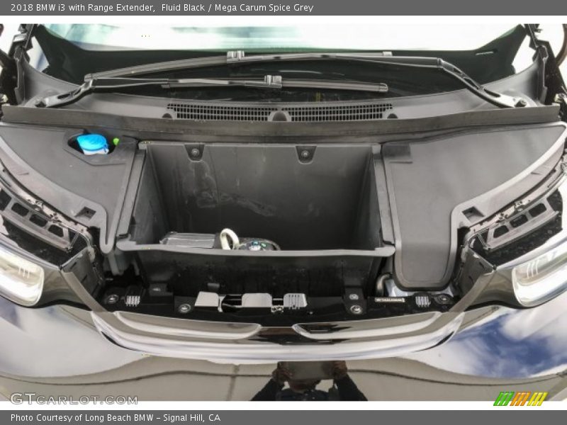 Fluid Black / Mega Carum Spice Grey 2018 BMW i3 with Range Extender
