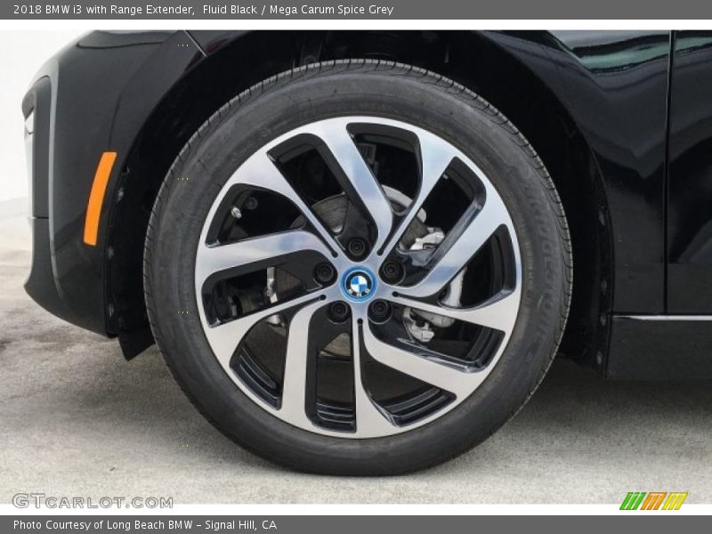 Fluid Black / Mega Carum Spice Grey 2018 BMW i3 with Range Extender