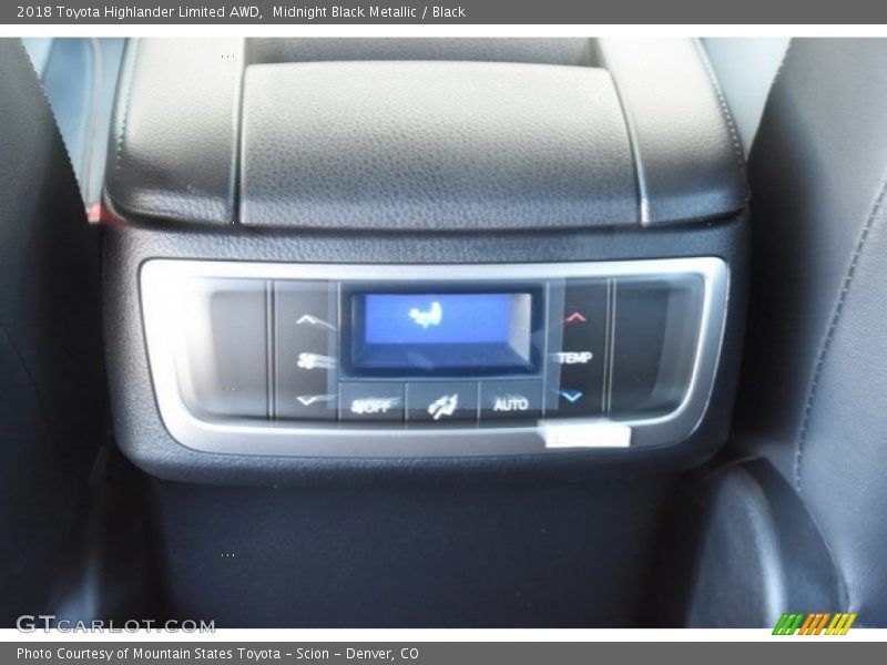 Midnight Black Metallic / Black 2018 Toyota Highlander Limited AWD