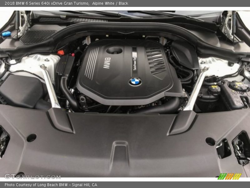 Alpine White / Black 2018 BMW 6 Series 640i xDrive Gran Turismo