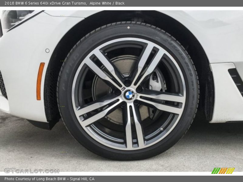 Alpine White / Black 2018 BMW 6 Series 640i xDrive Gran Turismo