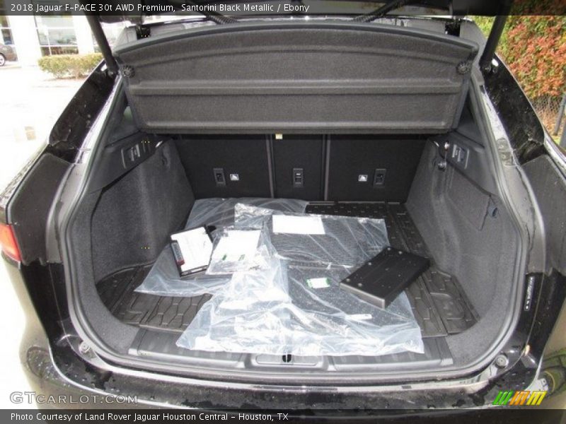 Santorini Black Metallic / Ebony 2018 Jaguar F-PACE 30t AWD Premium
