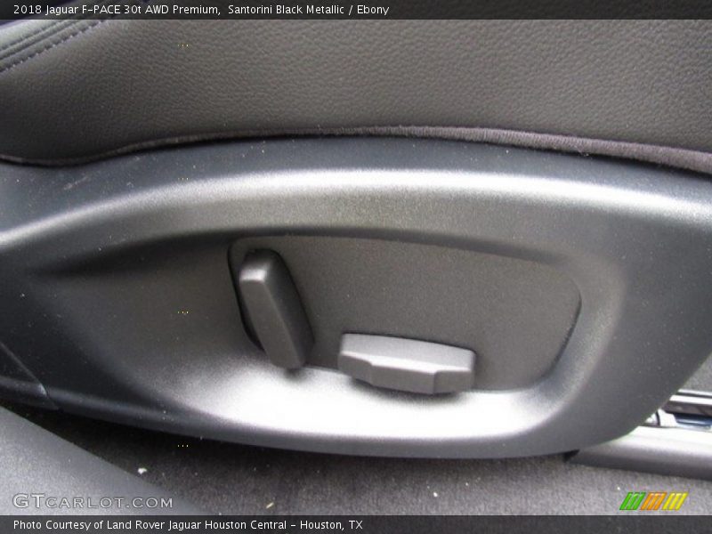 Santorini Black Metallic / Ebony 2018 Jaguar F-PACE 30t AWD Premium