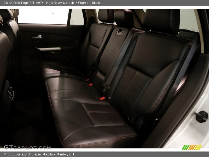 Ingot Silver Metallic / Charcoal Black 2012 Ford Edge SEL AWD