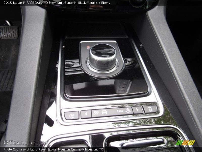 Santorini Black Metallic / Ebony 2018 Jaguar F-PACE 30t AWD Premium