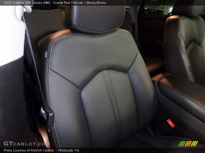 Crystal Red Tintcoat / Ebony/Ebony 2015 Cadillac SRX Luxury AWD