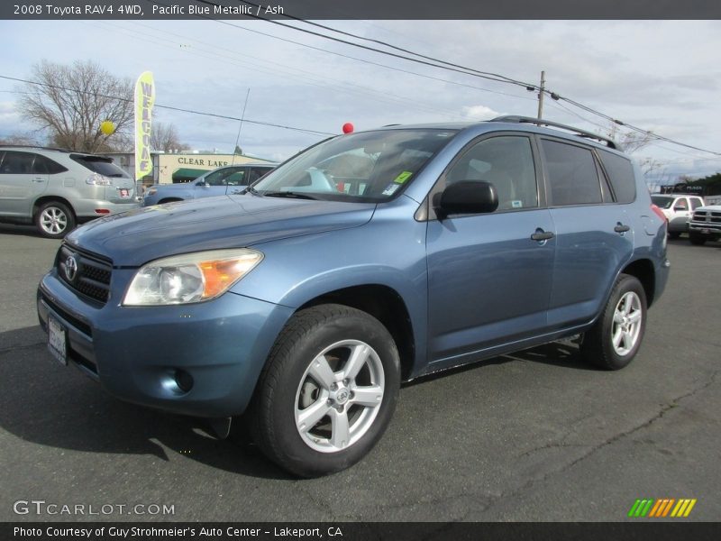 Pacific Blue Metallic / Ash 2008 Toyota RAV4 4WD