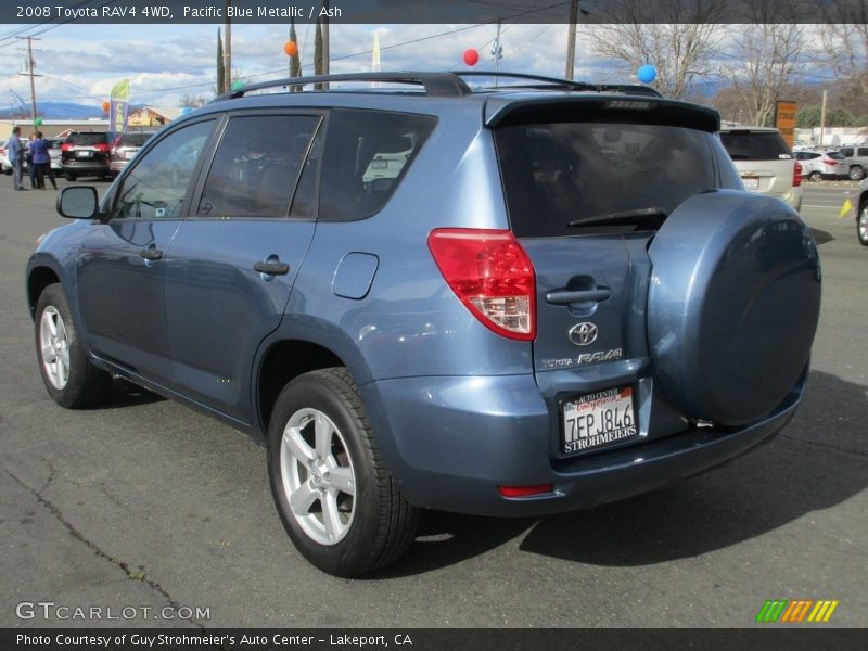 Pacific Blue Metallic / Ash 2008 Toyota RAV4 4WD