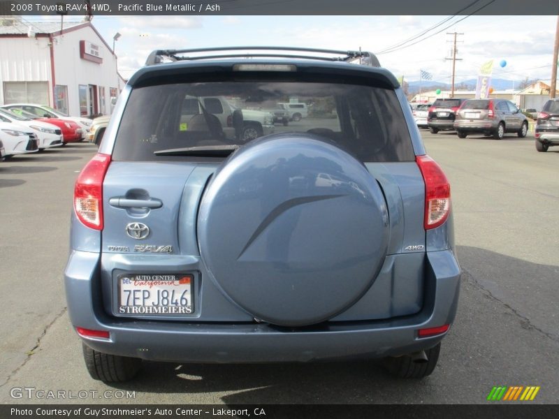Pacific Blue Metallic / Ash 2008 Toyota RAV4 4WD
