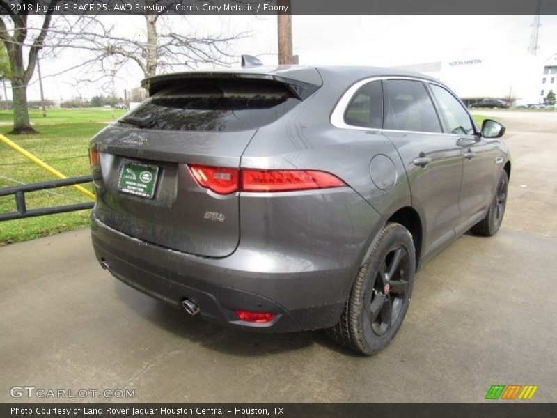 Corris Grey Metallic / Ebony 2018 Jaguar F-PACE 25t AWD Prestige