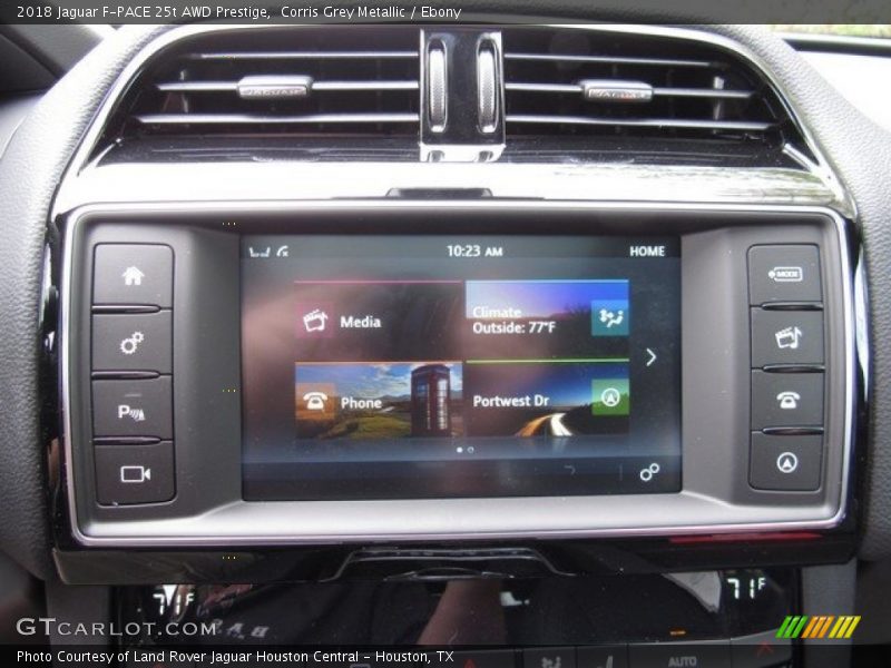 Corris Grey Metallic / Ebony 2018 Jaguar F-PACE 25t AWD Prestige