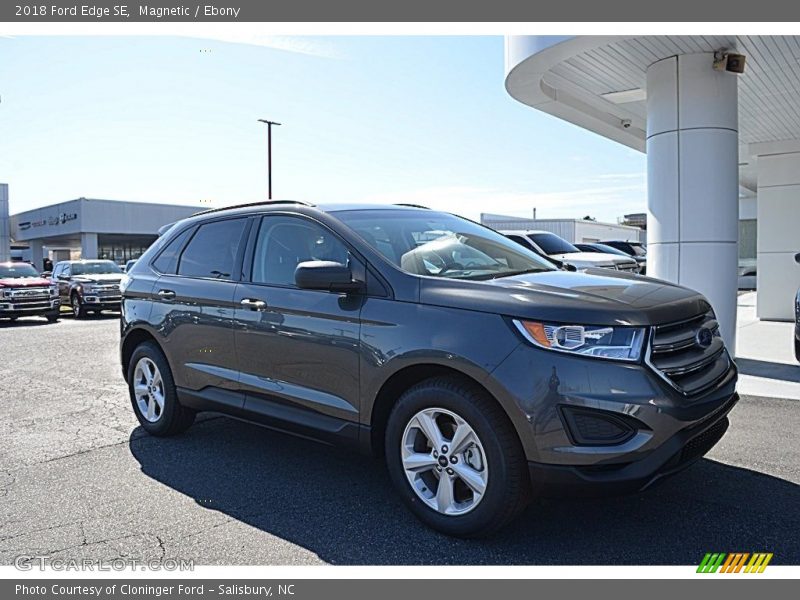 Magnetic / Ebony 2018 Ford Edge SE
