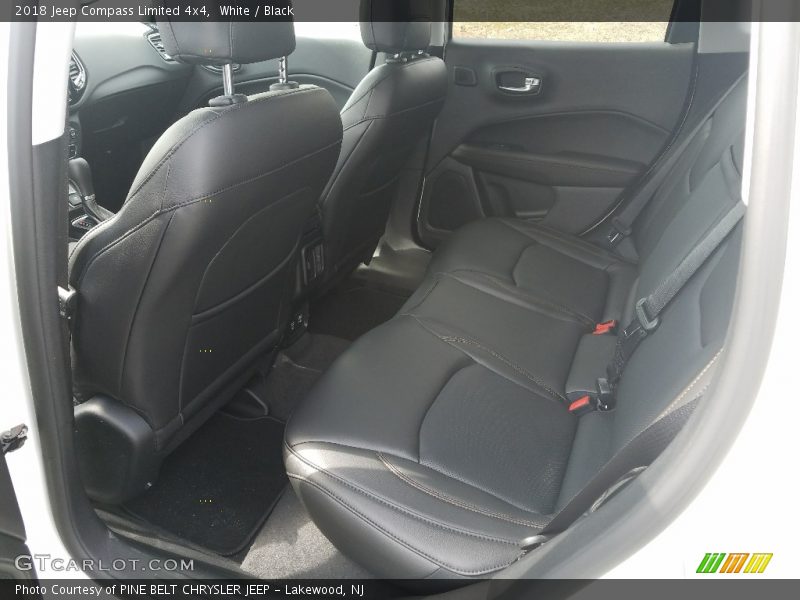 White / Black 2018 Jeep Compass Limited 4x4