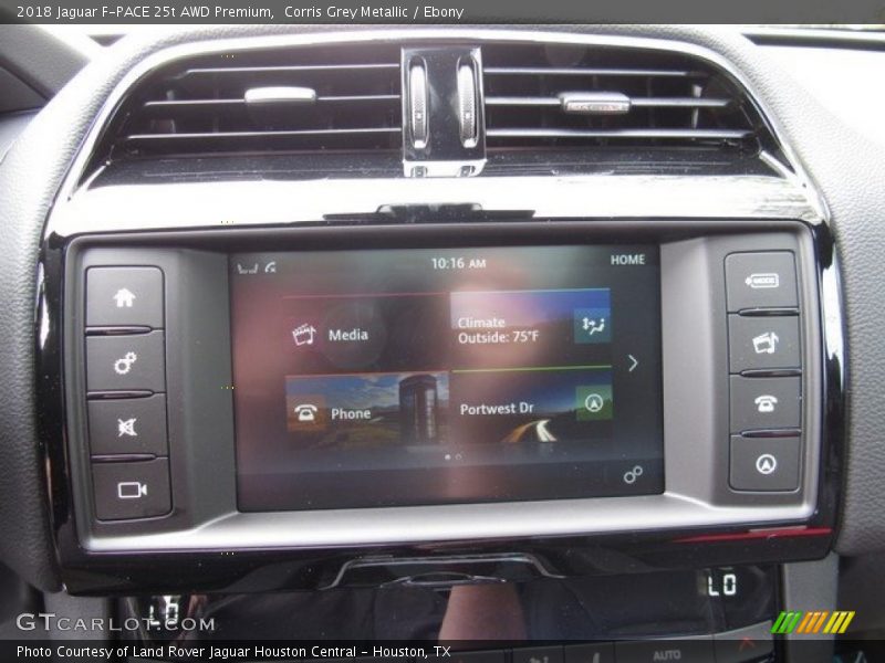 Corris Grey Metallic / Ebony 2018 Jaguar F-PACE 25t AWD Premium