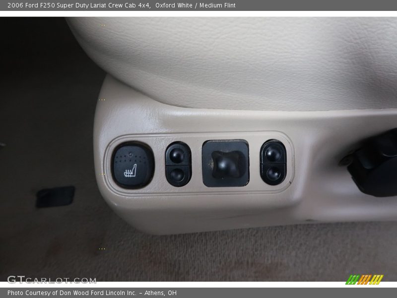 Oxford White / Medium Flint 2006 Ford F250 Super Duty Lariat Crew Cab 4x4