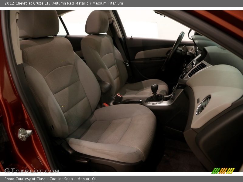 Autumn Red Metallic / Medium Titanium 2012 Chevrolet Cruze LT
