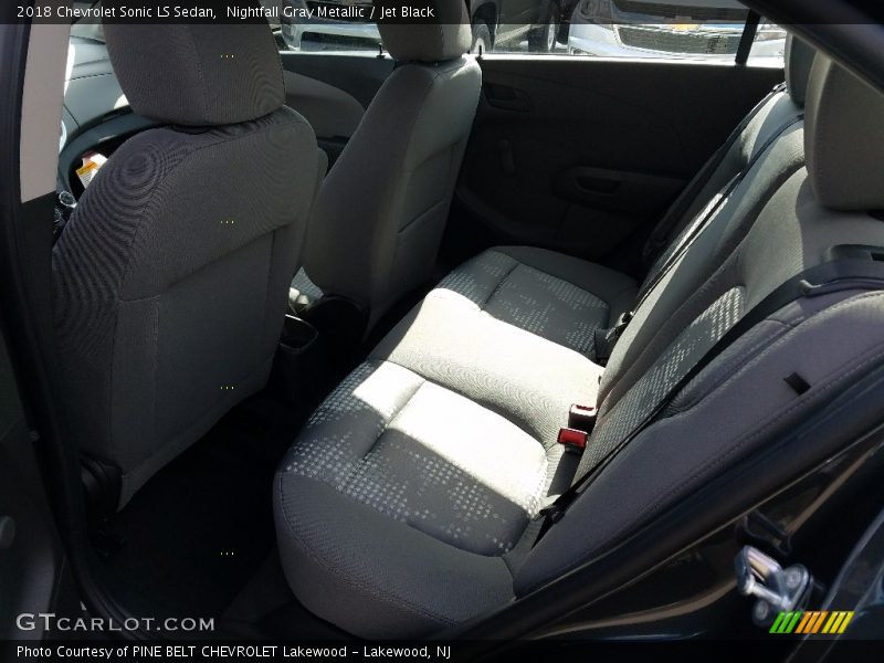 Nightfall Gray Metallic / Jet Black 2018 Chevrolet Sonic LS Sedan