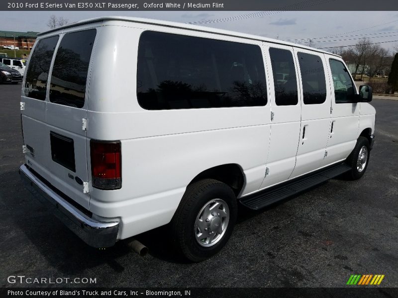 Oxford White / Medium Flint 2010 Ford E Series Van E350 XLT Passenger