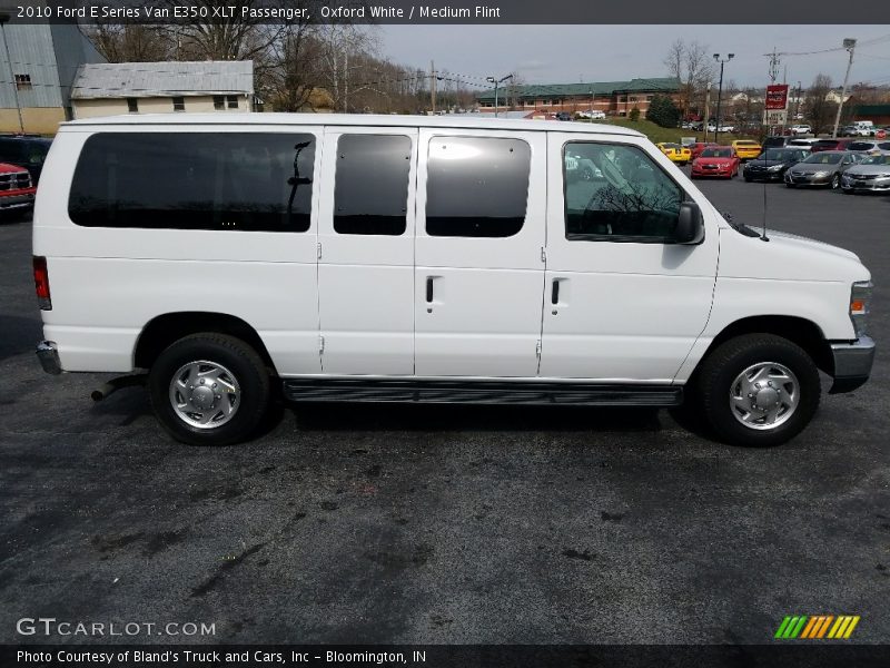 Oxford White / Medium Flint 2010 Ford E Series Van E350 XLT Passenger