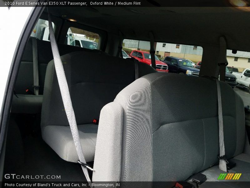 Oxford White / Medium Flint 2010 Ford E Series Van E350 XLT Passenger