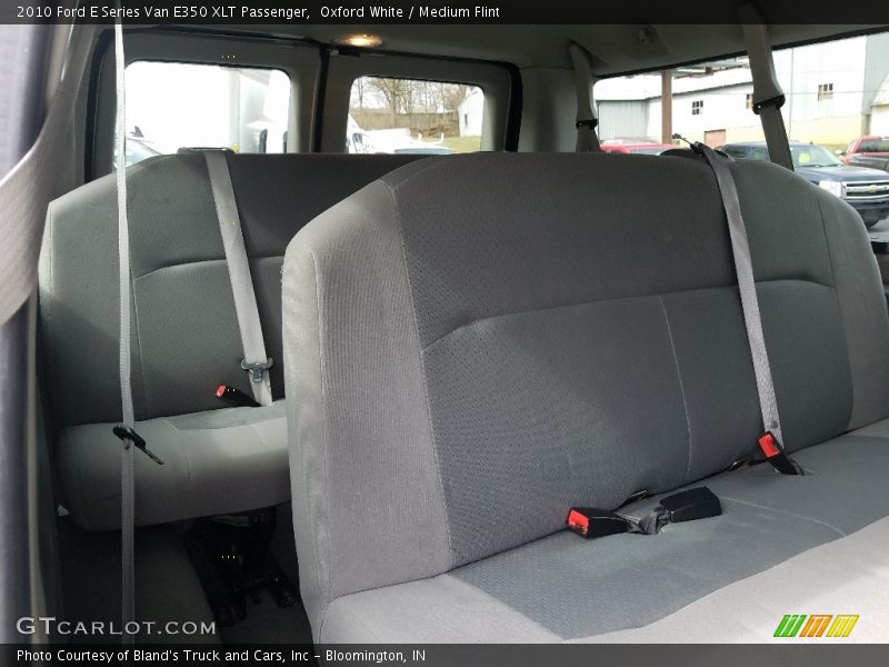 Oxford White / Medium Flint 2010 Ford E Series Van E350 XLT Passenger