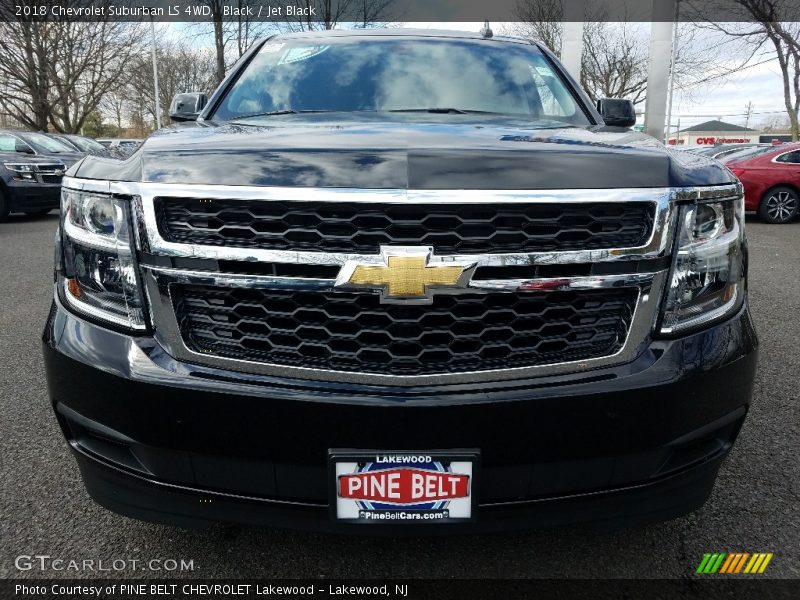 Black / Jet Black 2018 Chevrolet Suburban LS 4WD