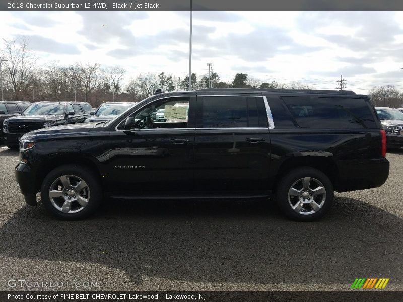 Black / Jet Black 2018 Chevrolet Suburban LS 4WD